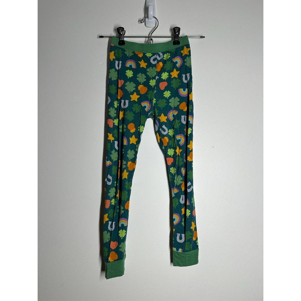 Little Sleepies Lucky Charms Bamboo Short Sleeve Pajama Set Kids 5/6 St Patricks - Picture 3 of 7
